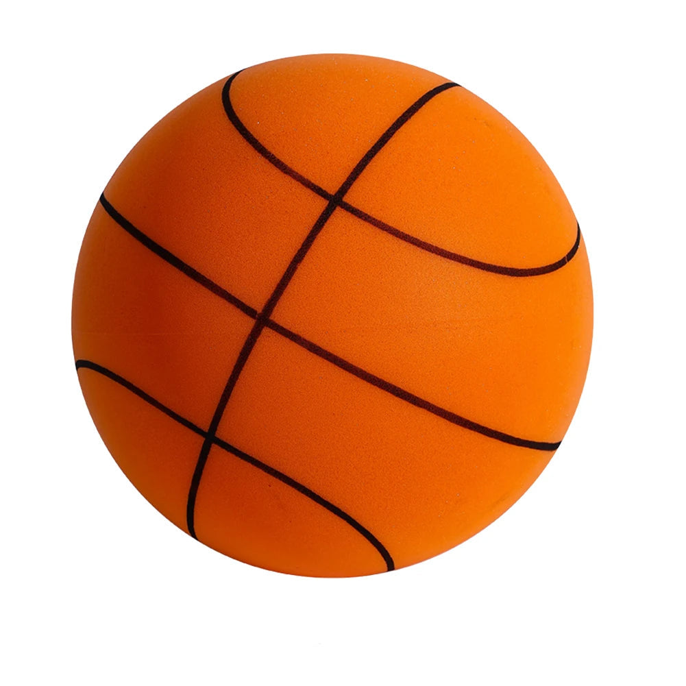 Silent Bounce Basketball With Hoop for Kids